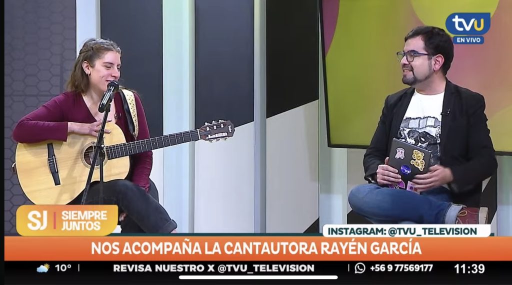 #AbreTuAgenda en TVU: Panoramas y el sonido de Rayén García