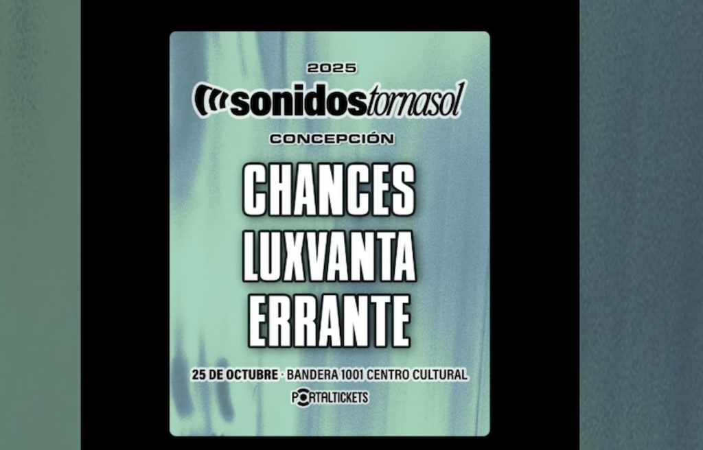 Sonidos Tornasol: intensidad y nuevas voces este sábado en Bandera 1001