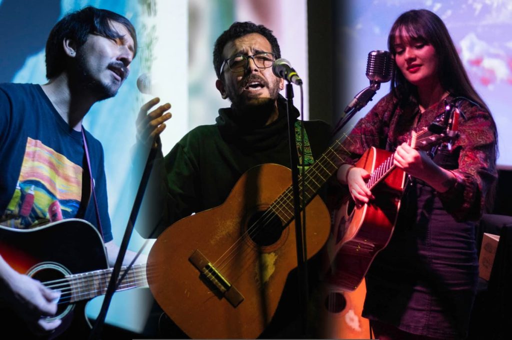 Volvió a Conce y nos regaló su arte más personal: Seba Alfaro en Bandera 1001